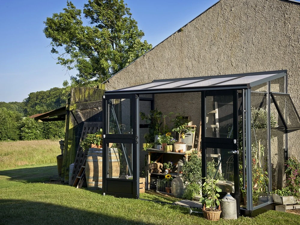 Royal Well Muurkas Veranda 4,4 Antracietgrijs Gecoat - Afbeelding 3